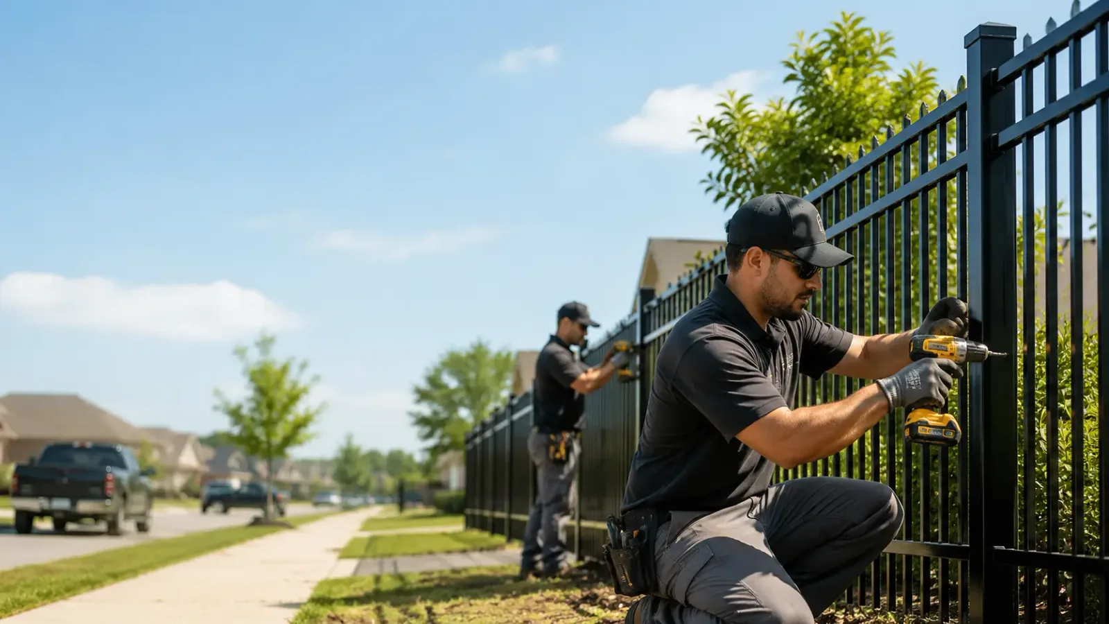 Metal Fence Installation in Plessis, NY